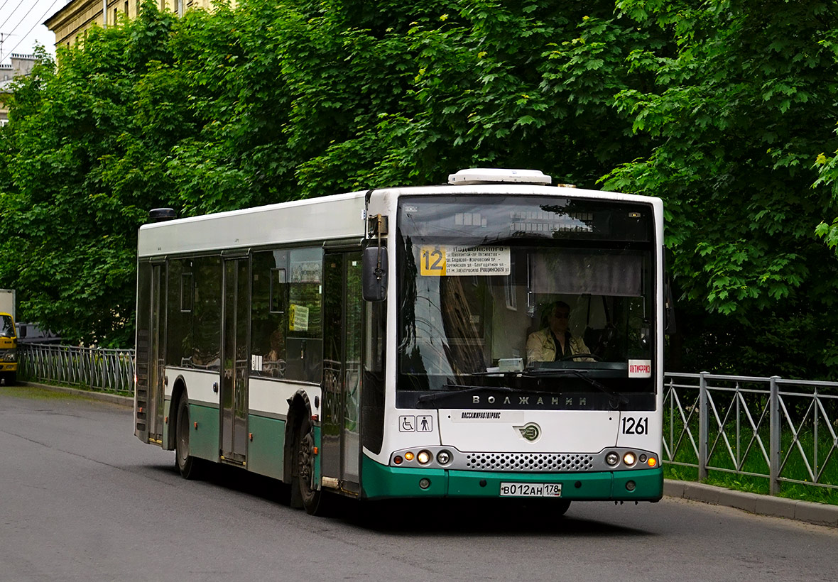 Санкт-Петербург, Волжанин-5270-20-06 "СитиРитм-12" № 1261