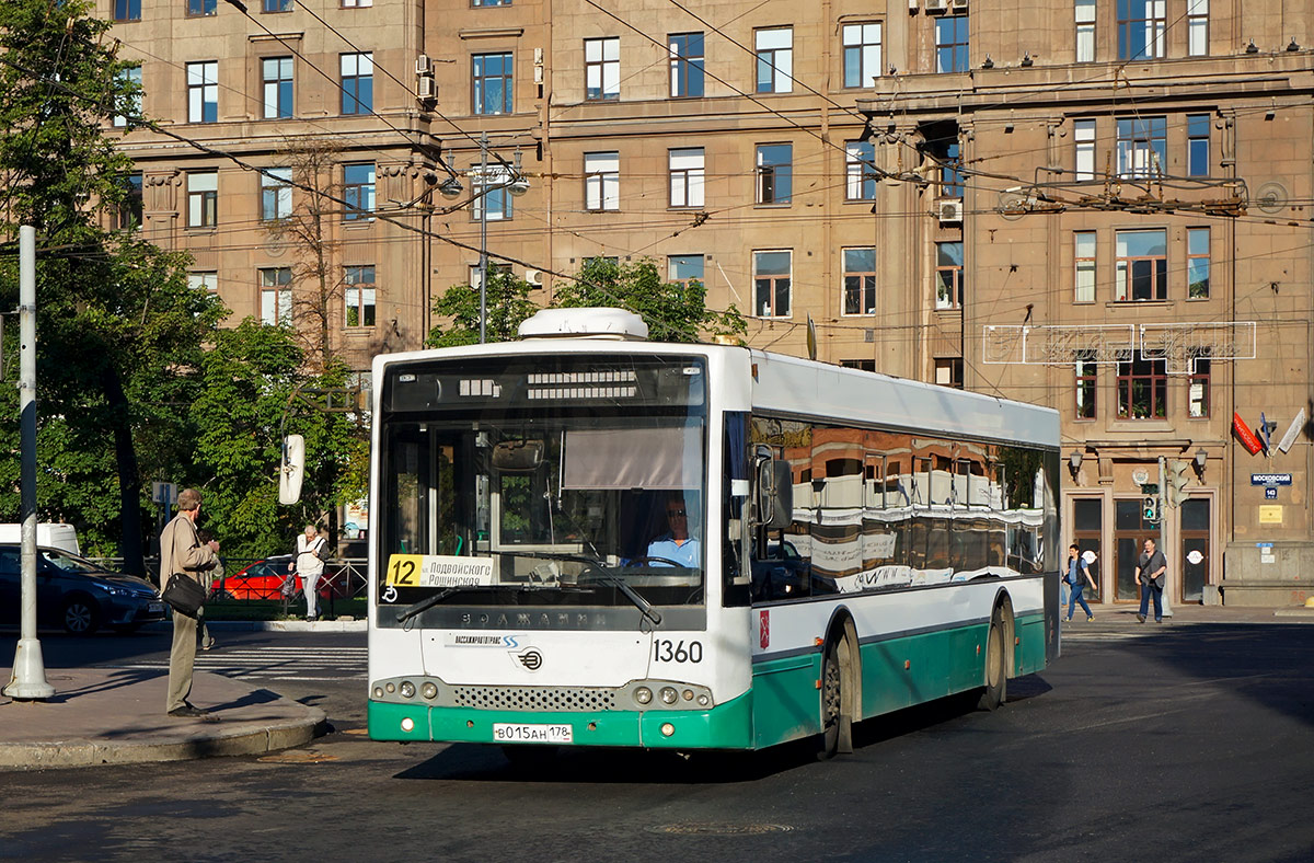 Санкт-Петербург, Волжанин-5270-20-06 "СитиРитм-12" № 1360