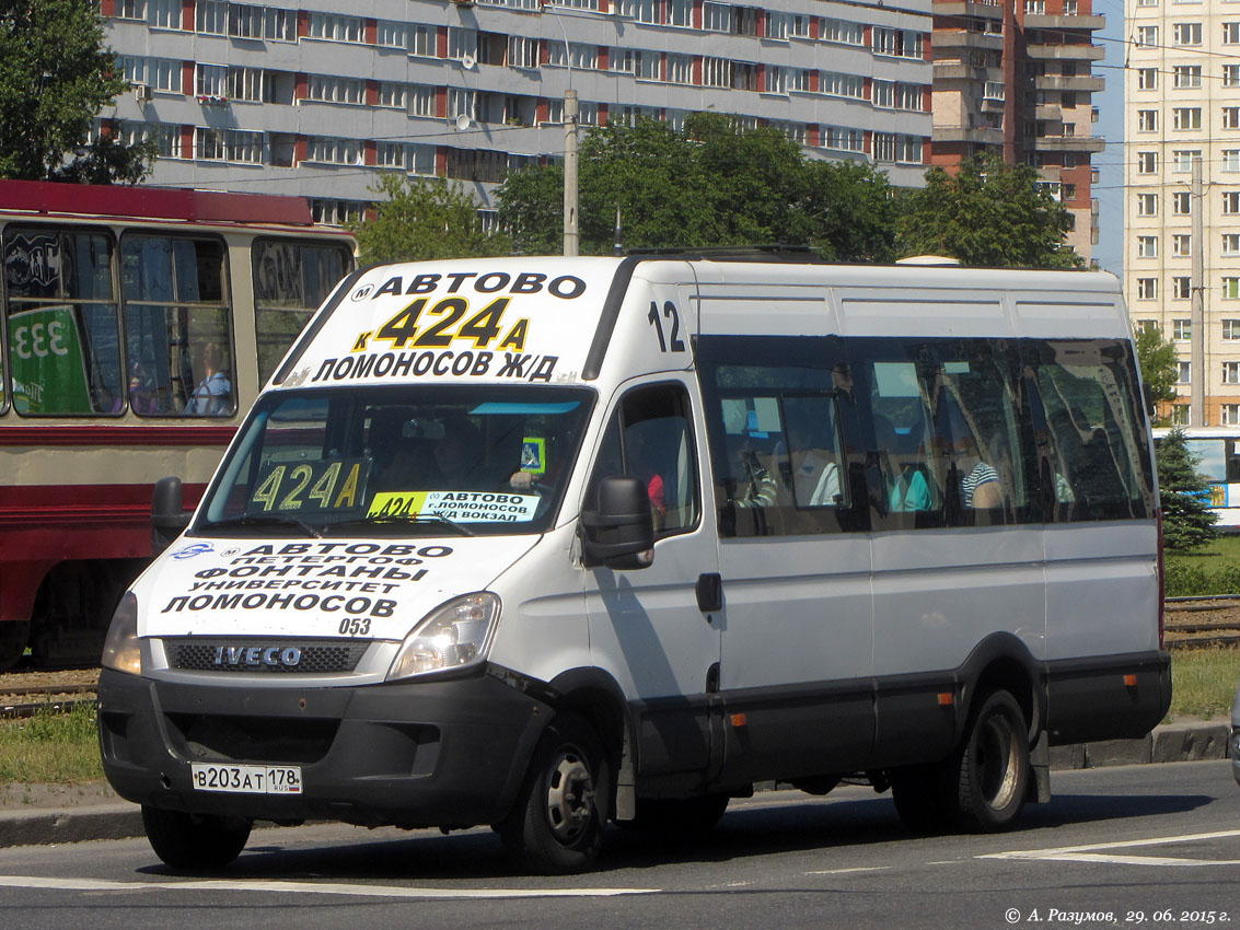 Санкт-Петербург, Нижегородец-2227UT (IVECO Daily) № 053