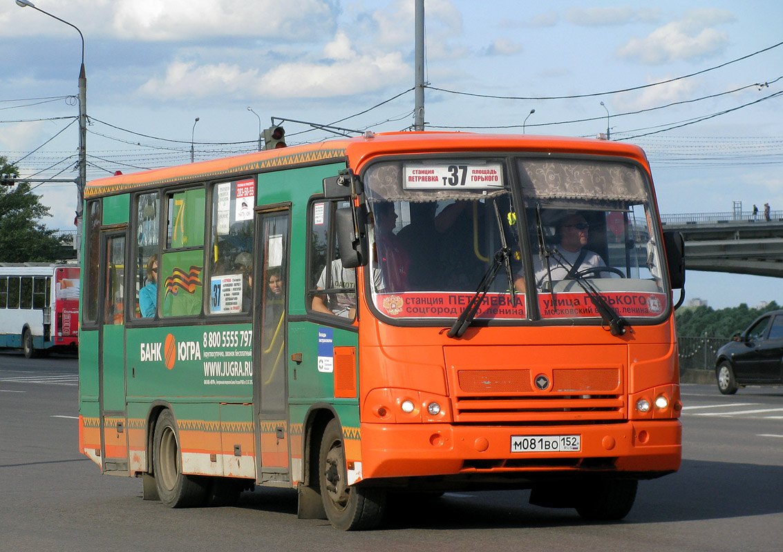 Нижегородская область, ПАЗ-320402-05 № М 081 ВО 152