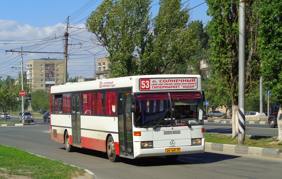 Саратовская область, Mercedes-Benz O405 № АМ 449 64