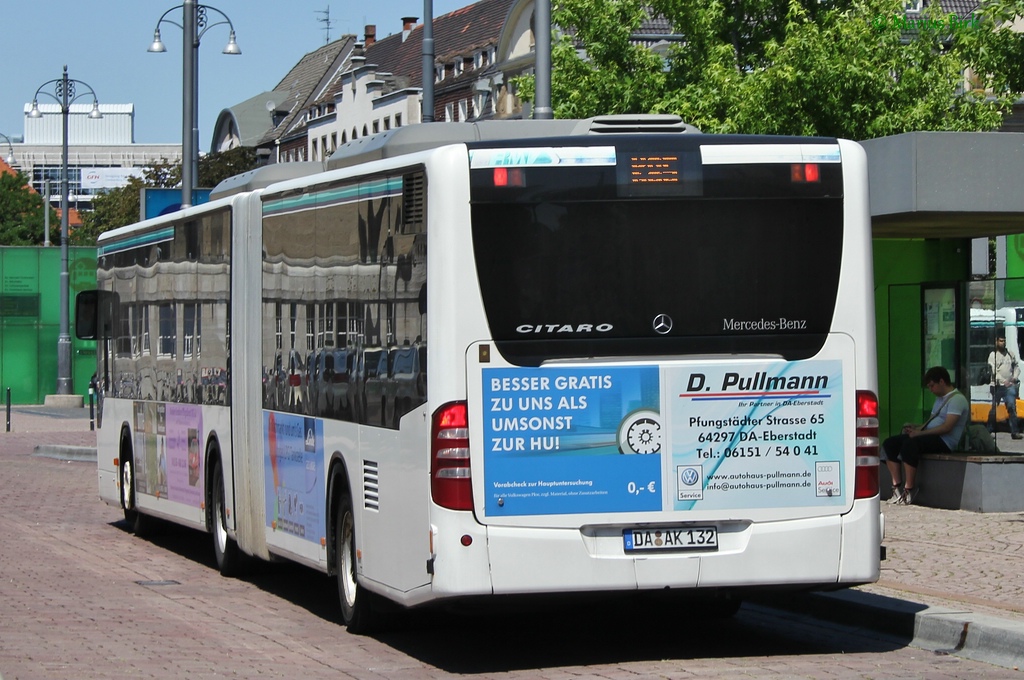 Гессен, Mercedes-Benz O530G Citaro facelift G № DA-AK 132