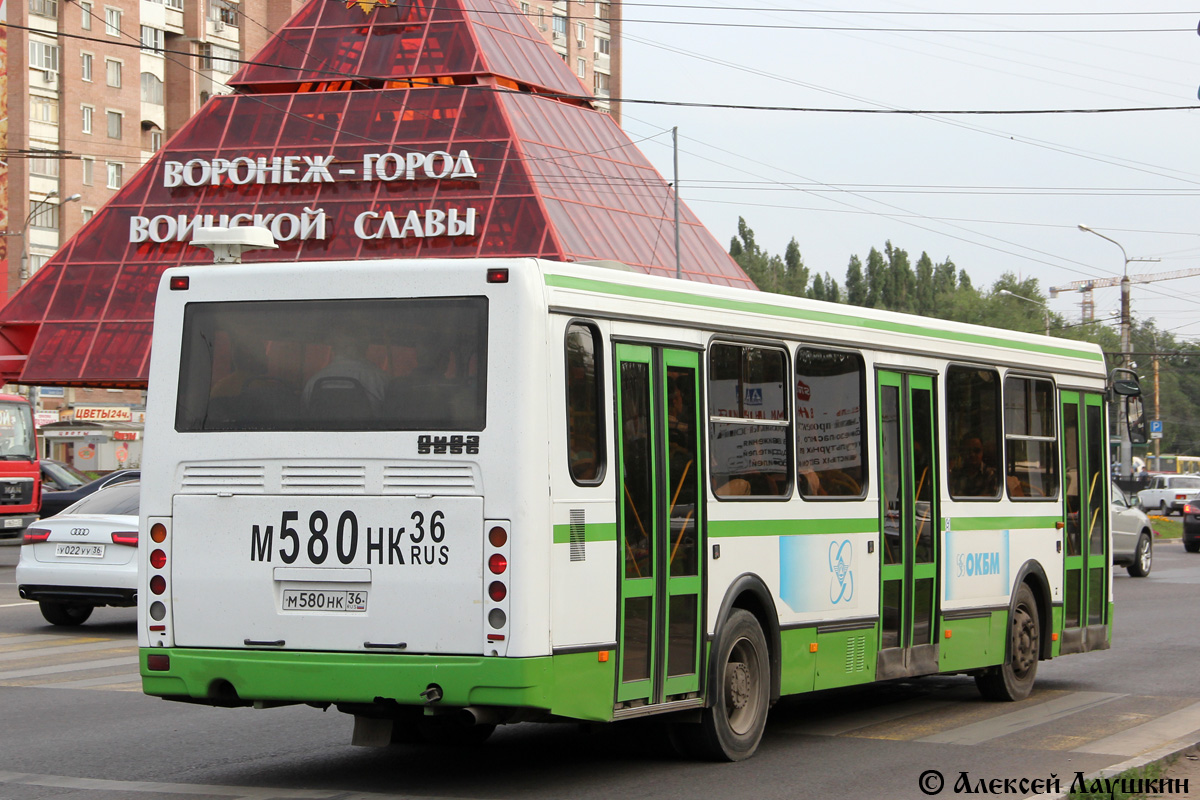 Воронежская область, ЛиАЗ-5256.35 № М 580 НК 36