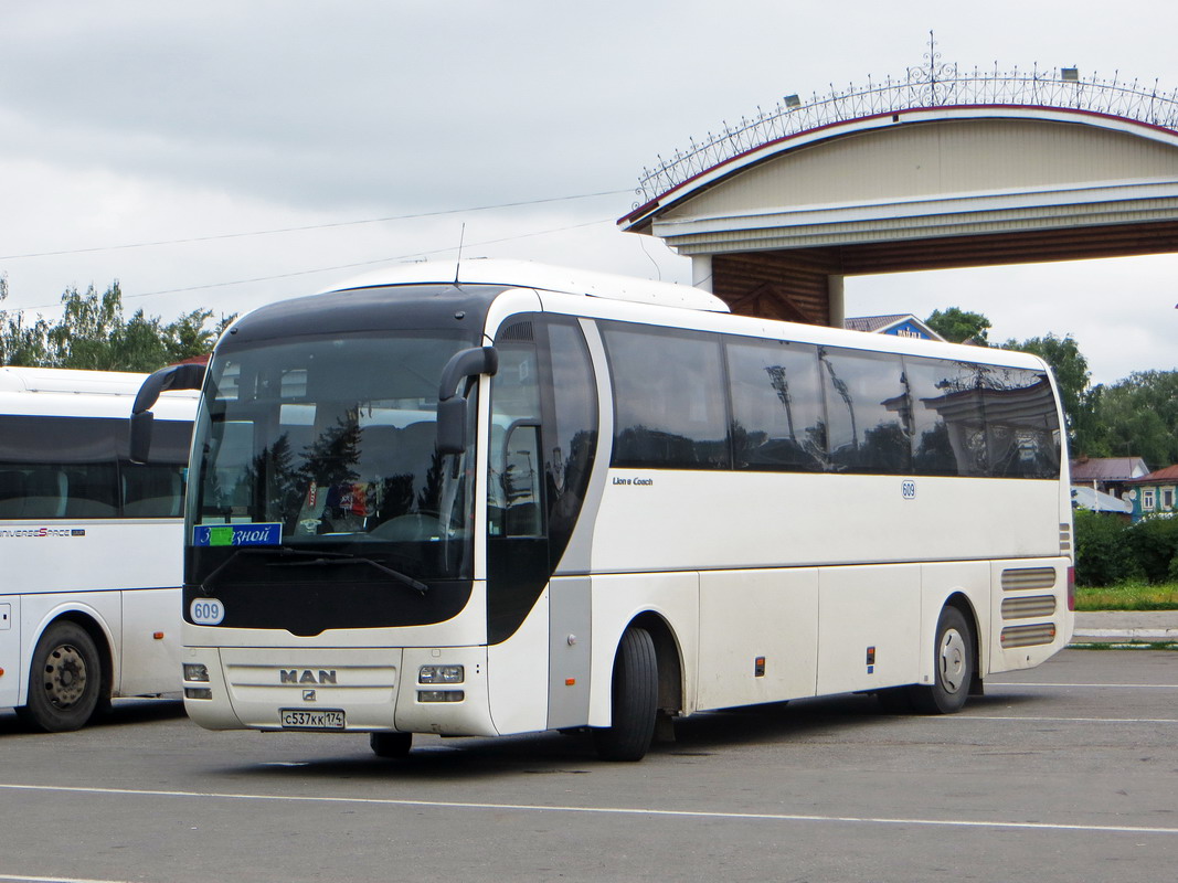 Челябинская область, MAN R07 Lion's Coach RHC444 № 609