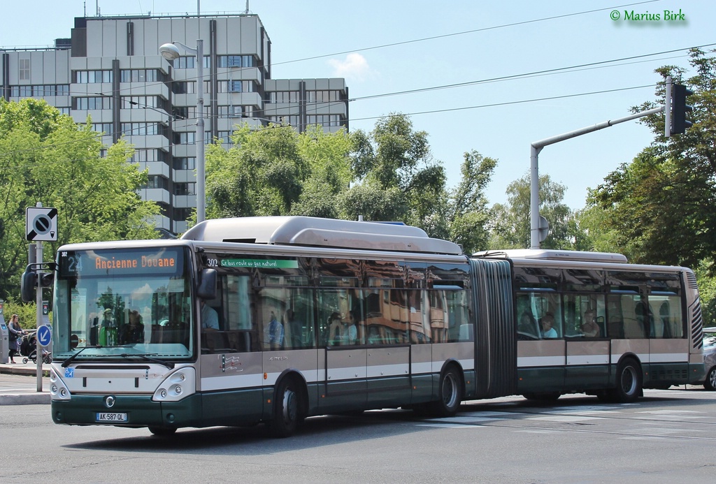 Франция, Irisbus Citelis 18M CNG № 302