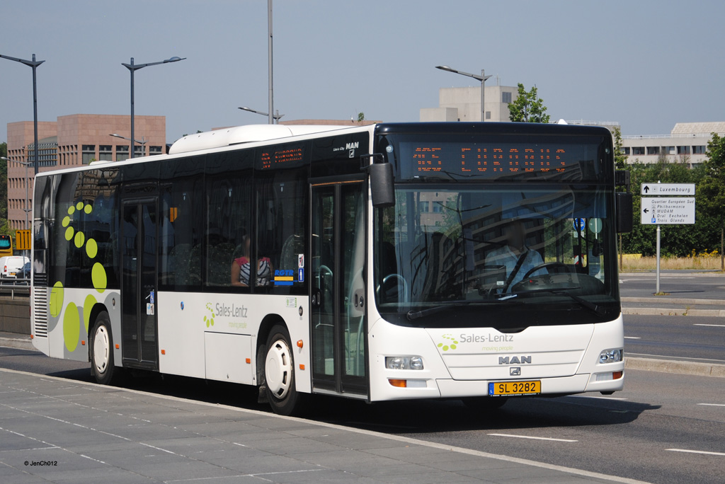 Люксембург, MAN A20 Lion's City Ü NÜ273 № SL 3282