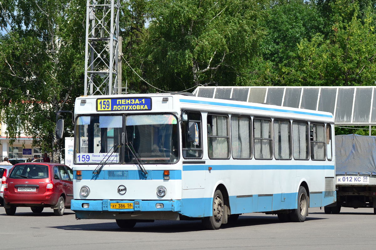 Пензенская вобласць, ЛиАЗ-5256.00-11 № АТ 386 58