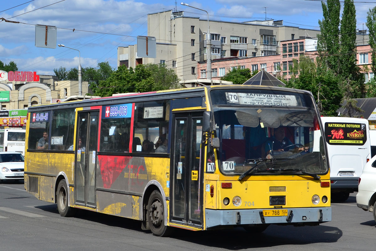 Пензенская область, Van Hool A600 № АУ 788 58