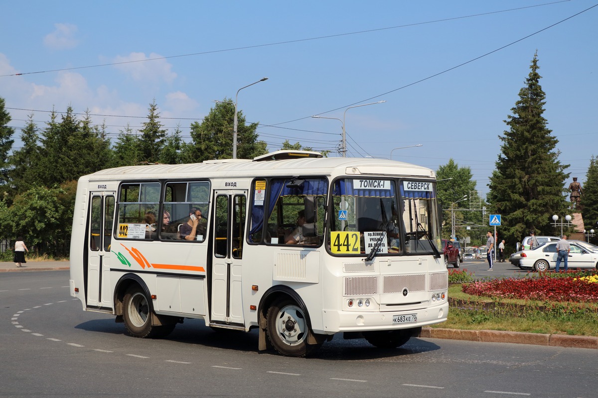 Томская область, ПАЗ-32054 № К 683 КЕ 70