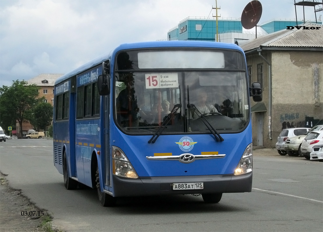 Приморский край, Hyundai New Super AeroCity 1F/L № А 883 АТ 125