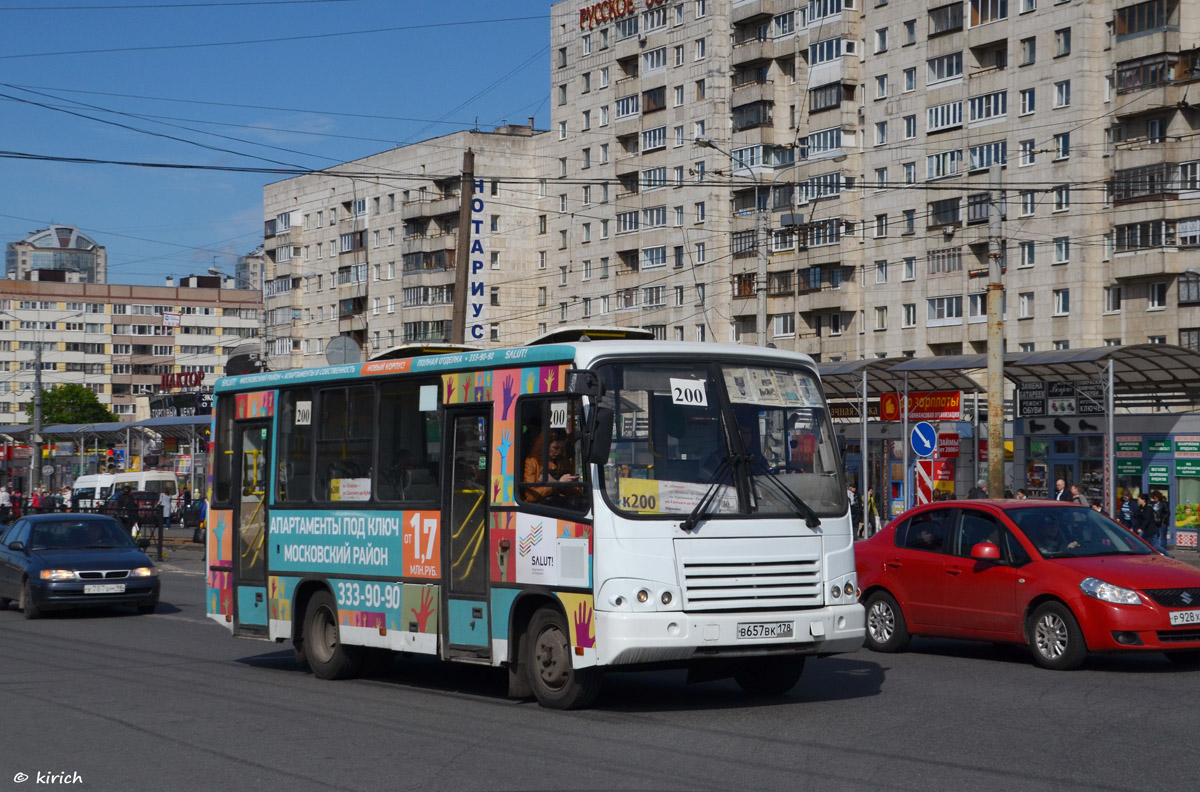 Санкт-Петербург, ПАЗ-320402-03 № В 657 ВК 178