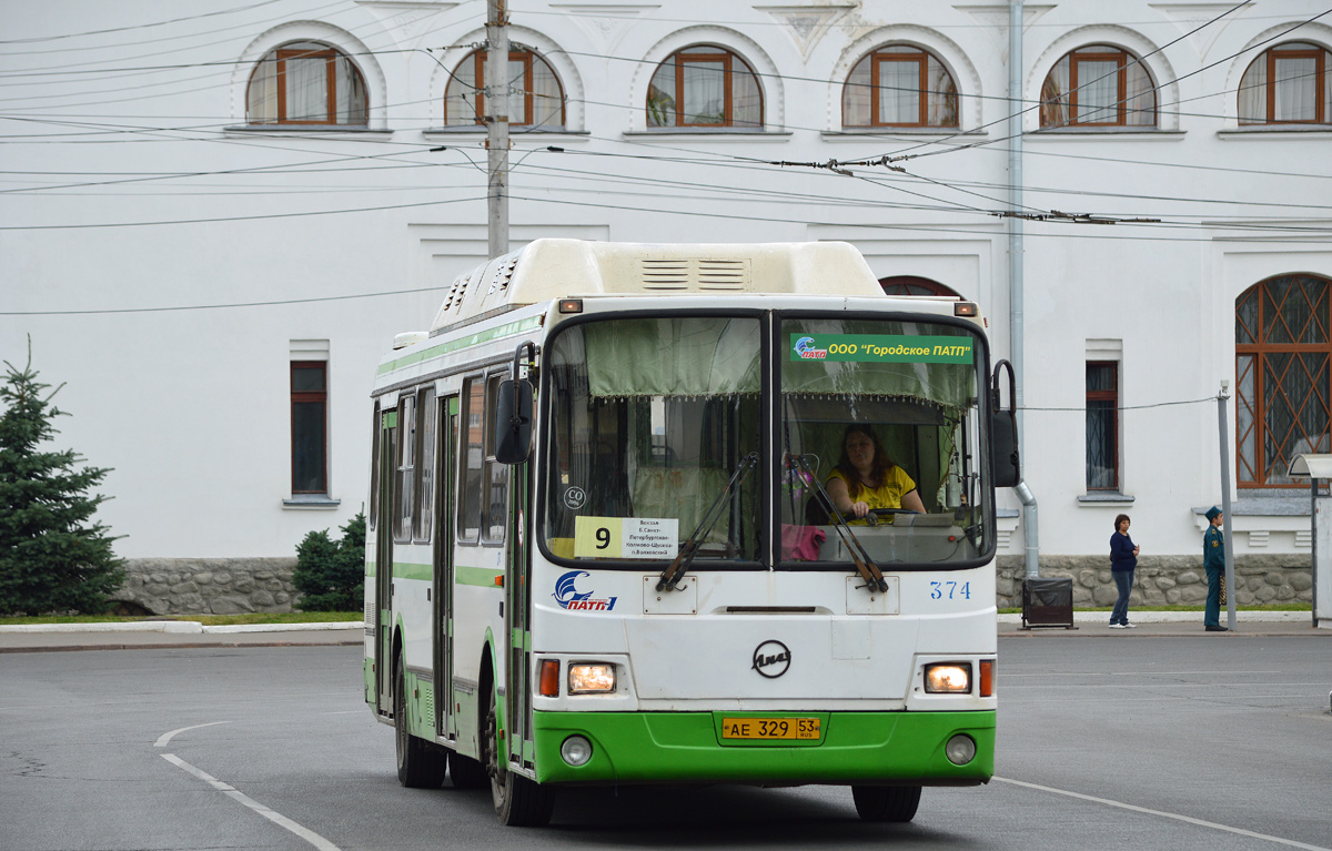 Новгородская область, ЛиАЗ-5256.57 № 374