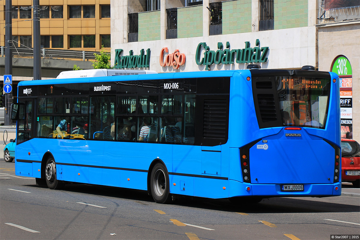 Венгрия, Ikarus V127 № MXJ-006