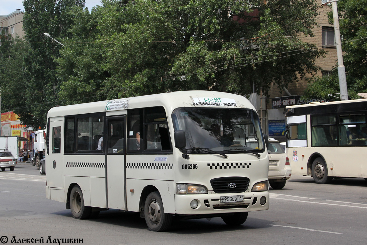 Ростовская область, Hyundai County SWB C08 (РЗГА) № 005286