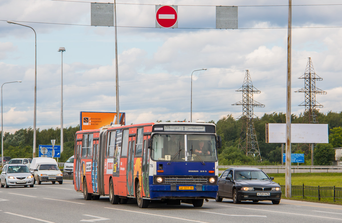 Sverdlovsk region, Ikarus 283.10 Nr. 776