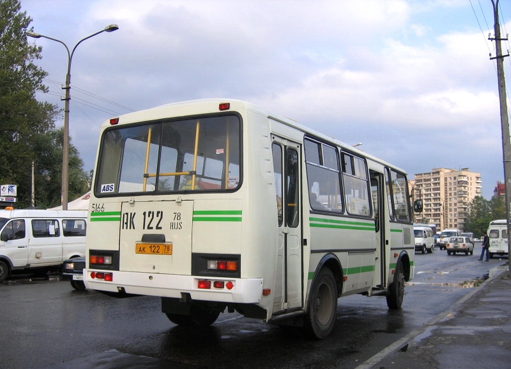 Санкт-Петербург, ПАЗ-32054-07 № 5166