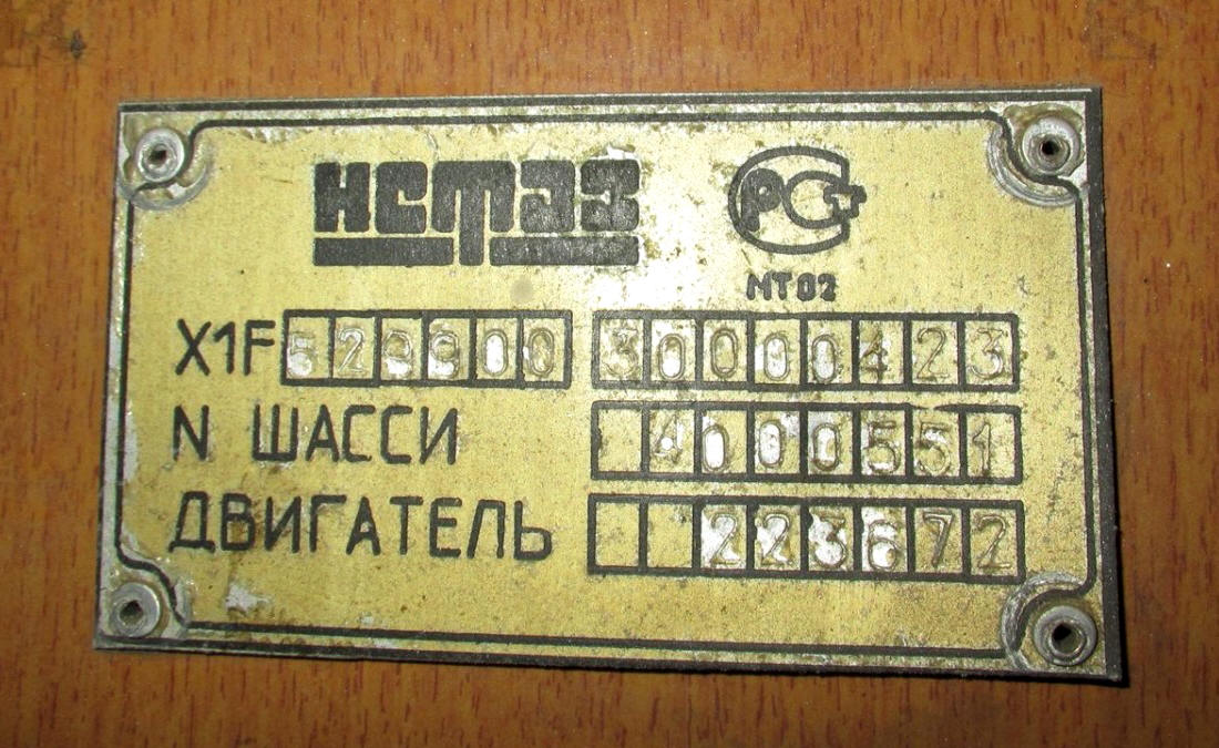 Leningrad Gebiet, NefAZ-5299 Nr. 01206