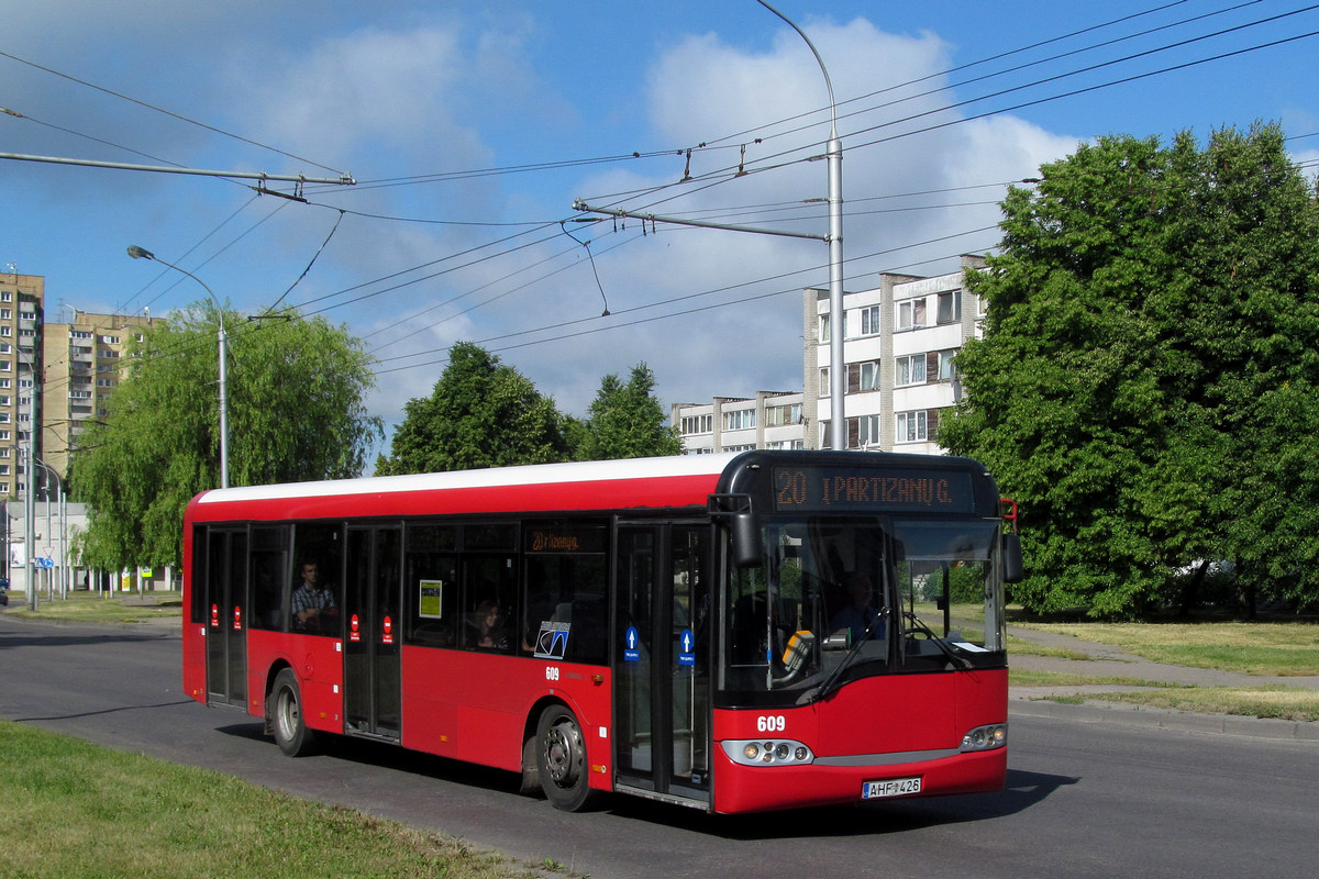 Литва, Solaris Urbino II 12 № 609