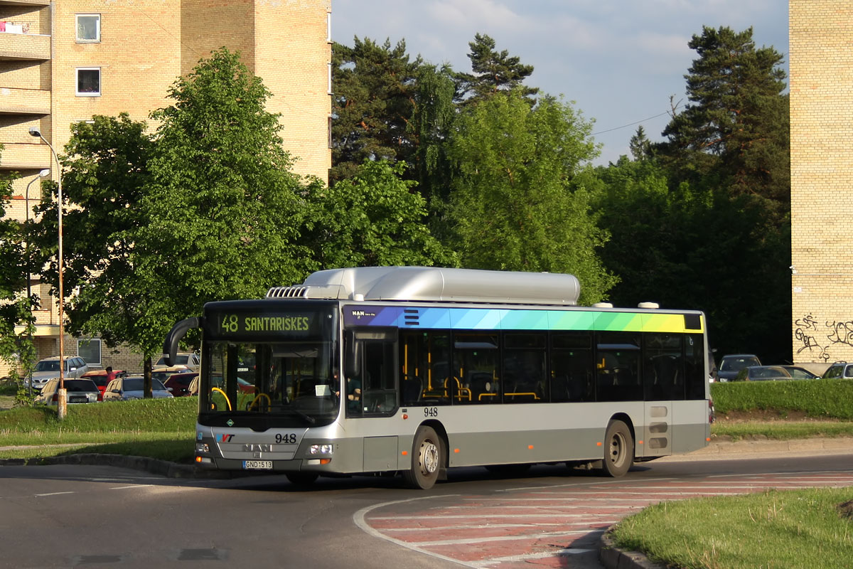 Литва, MAN A21 Lion's City NL273 CNG № 948