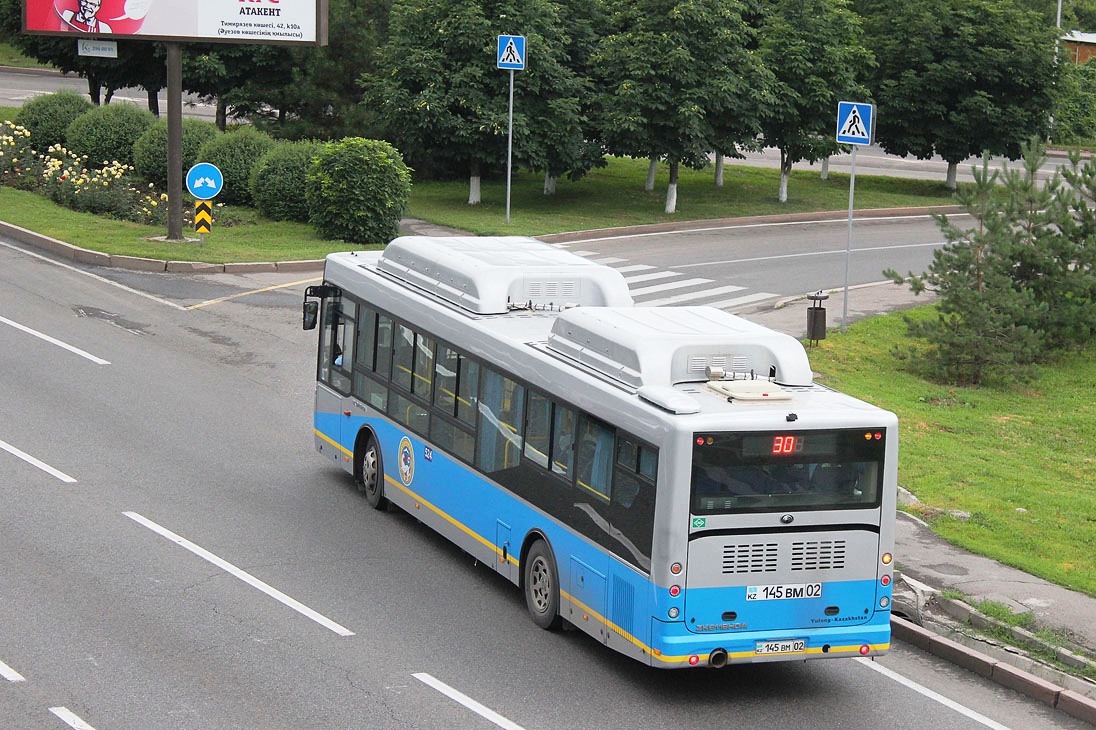 Алматы, Yutong ZK6118HGA № 524