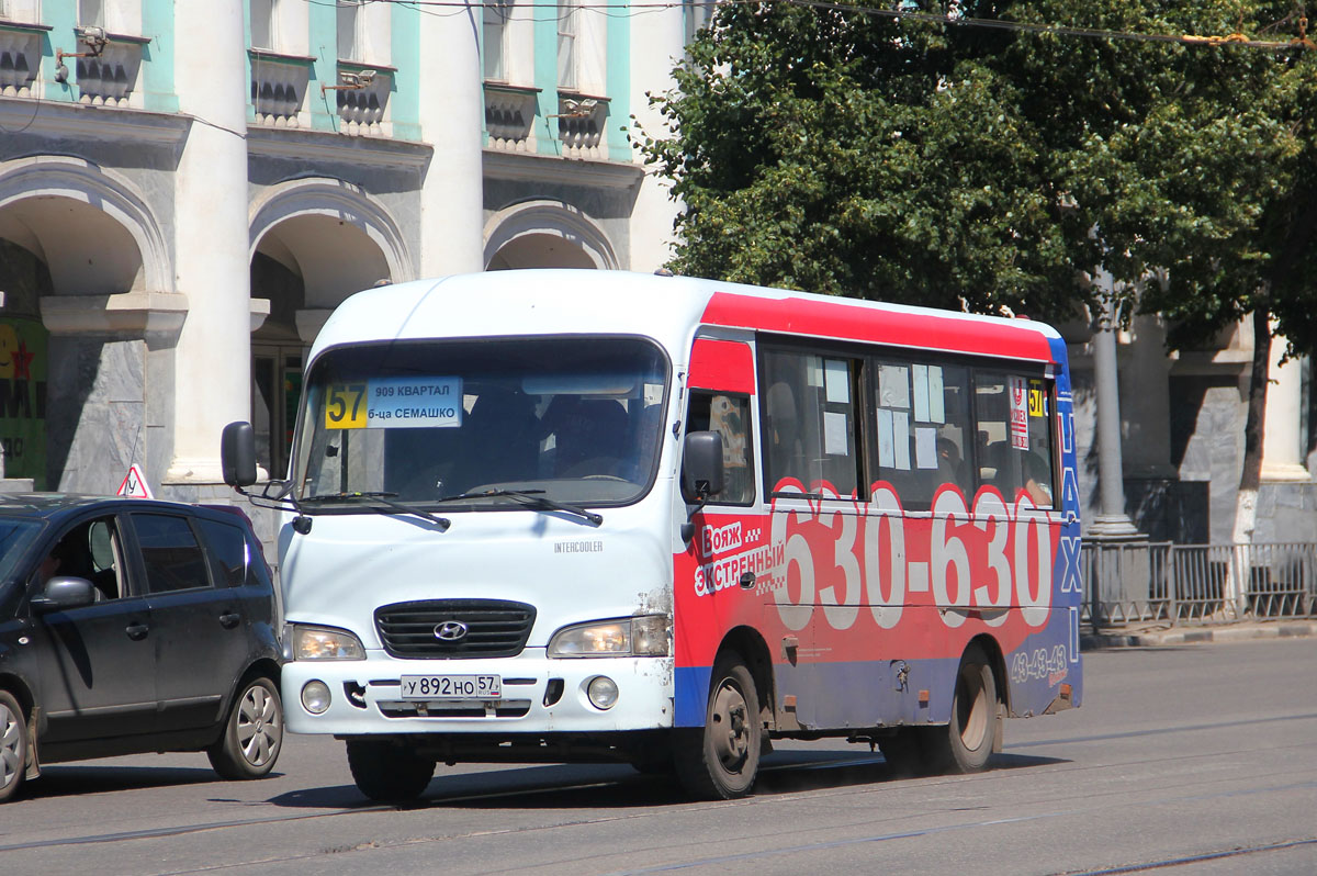 Орловская область, Hyundai County SWB (ТагАЗ) № У 892 НО 57