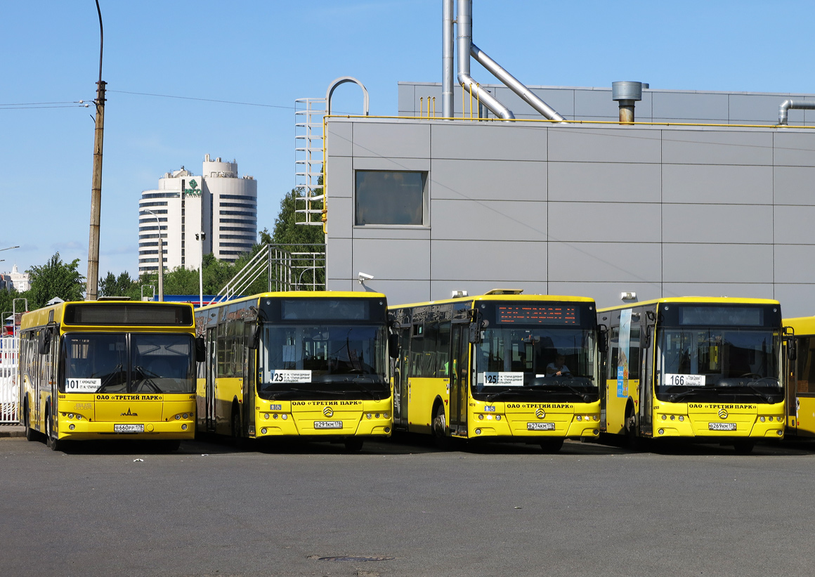 Sankt Petersburg, MAZ-103.485 Nr В 660 РР 178; Sankt Petersburg — Bus stations