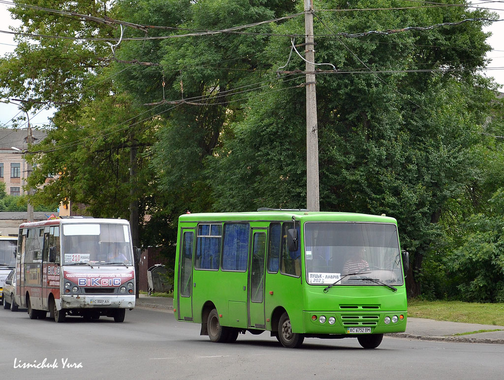 Волынская область, ХАЗ-3250.02 № AC 6752 BM