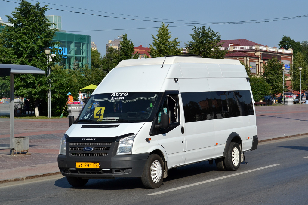 Цюменская вобласць, Нижегородец-222708  (Ford Transit) № АА 291 72