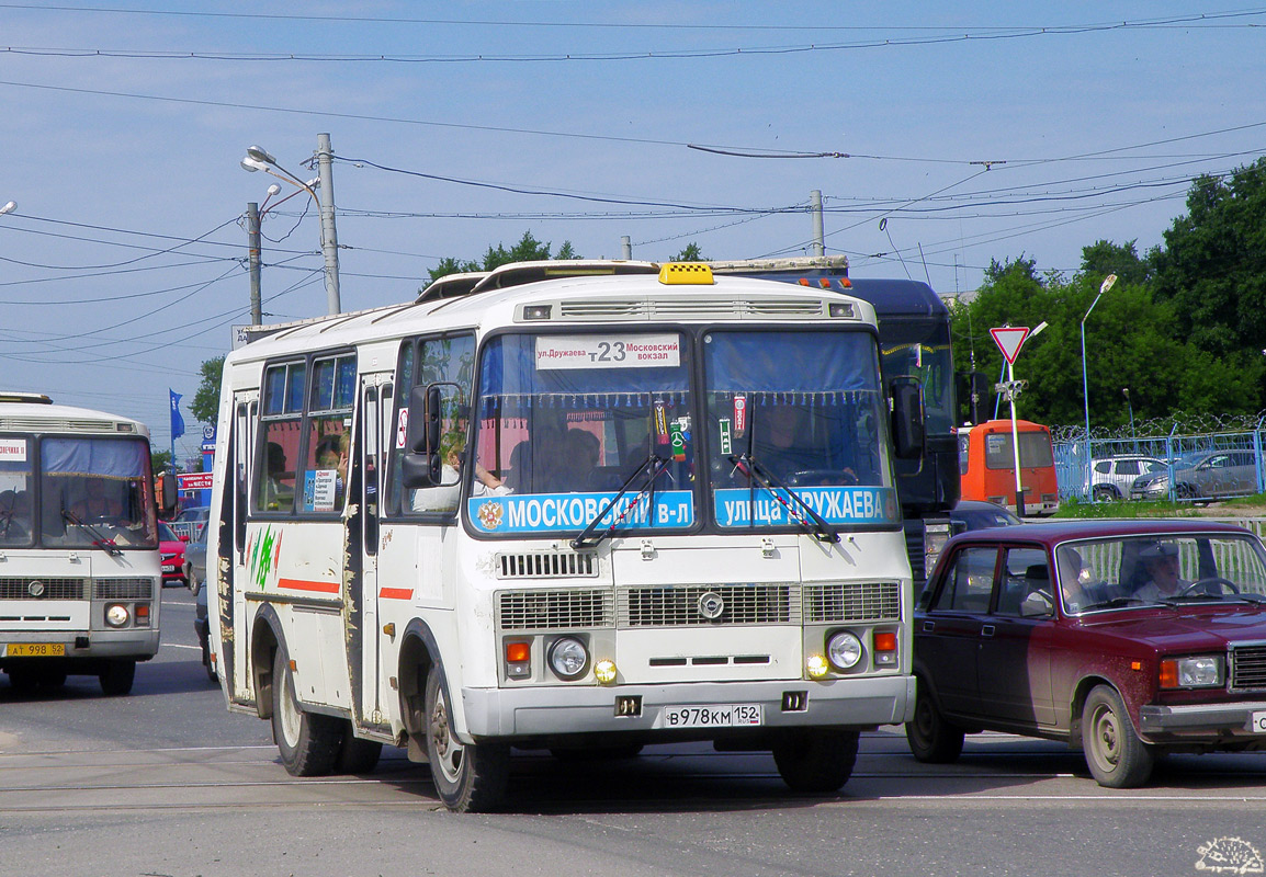 Нижегородская область, ПАЗ-32054 № В 978 КМ 152