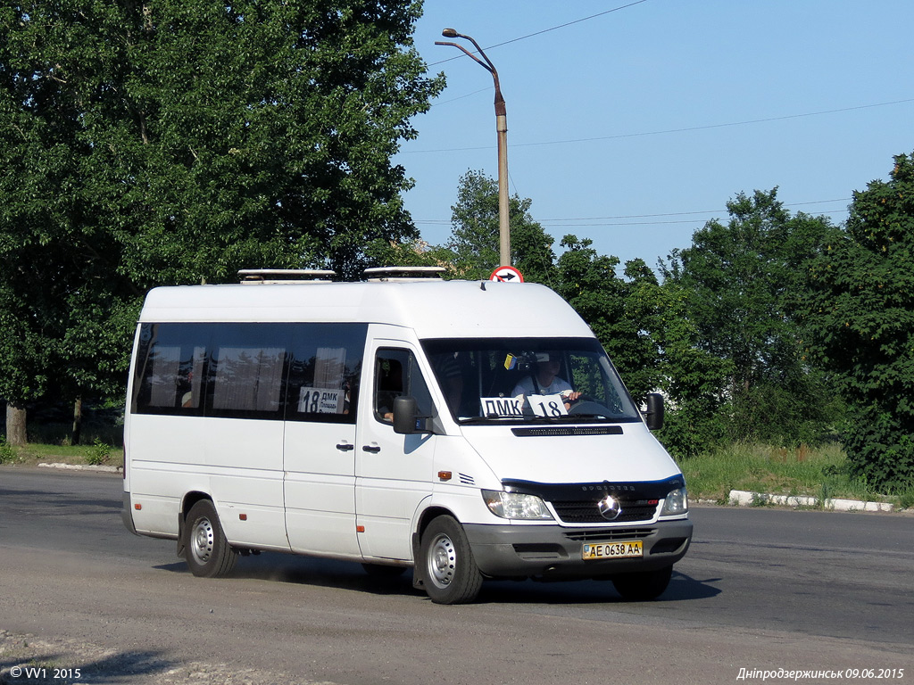 Днепропетровская область, Mercedes-Benz Sprinter W903 313CDI № AE 0638 AA