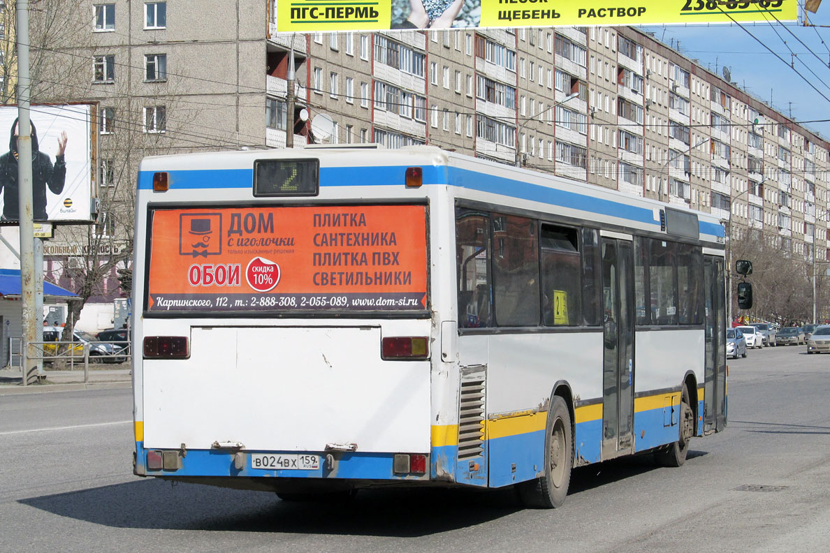 Perm region, Mercedes-Benz O405N Nr. В 024 ВХ 159