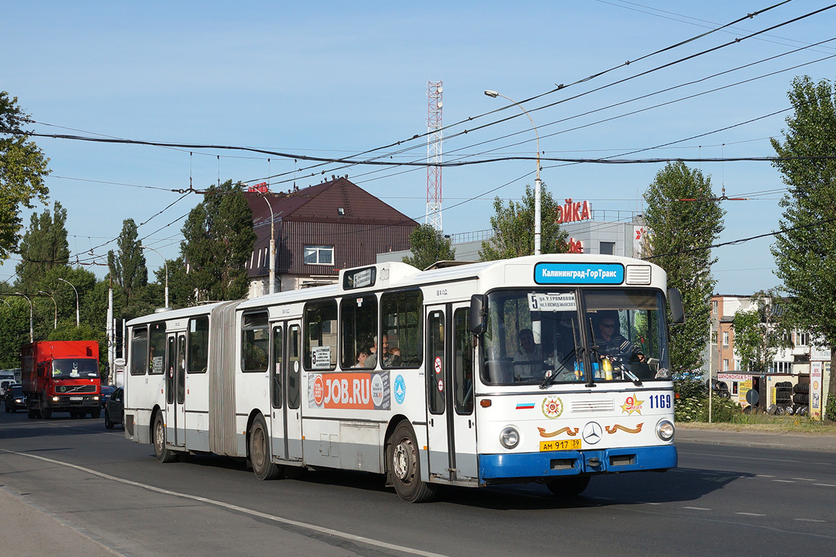 Калининградская область, Mercedes-Benz O305G № 1169 — Фото — Автобусный  транспорт