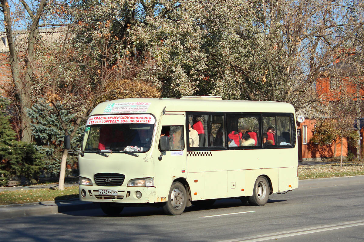 Ростовская область, Hyundai County SWB C08 (РЗГА) № У 243 РМ 161