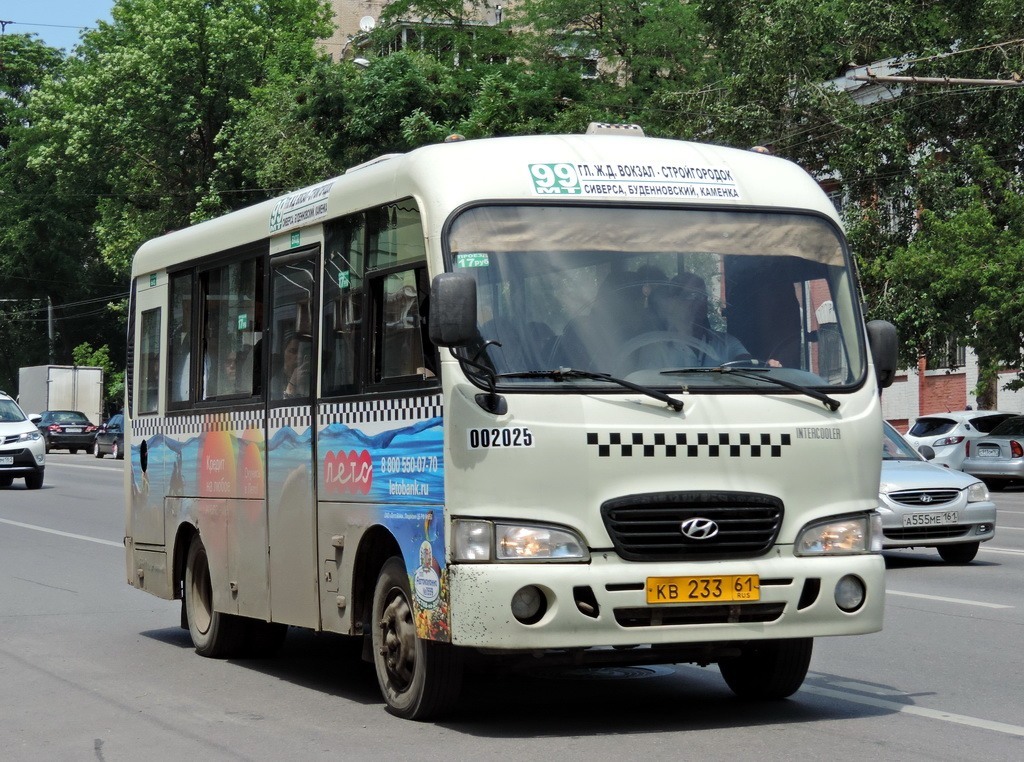 Ростовская область, Hyundai County SWB C08 (РЗГА) № 002025