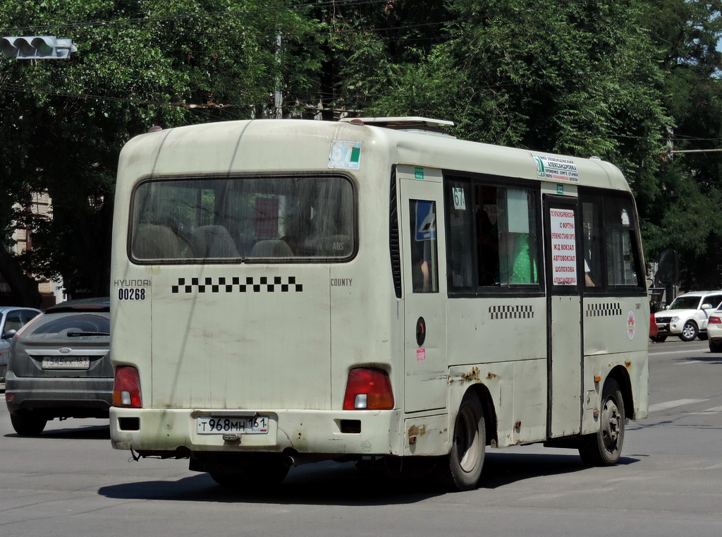 Rostovská oblast, Hyundai County SWB C08 (RZGA) č. Т 968 МН 161