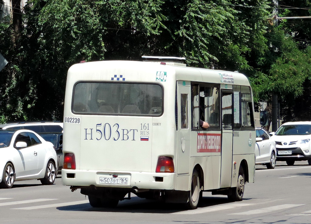 Ростовская область, Hyundai County SWB C08 (РЗГА) № 002239