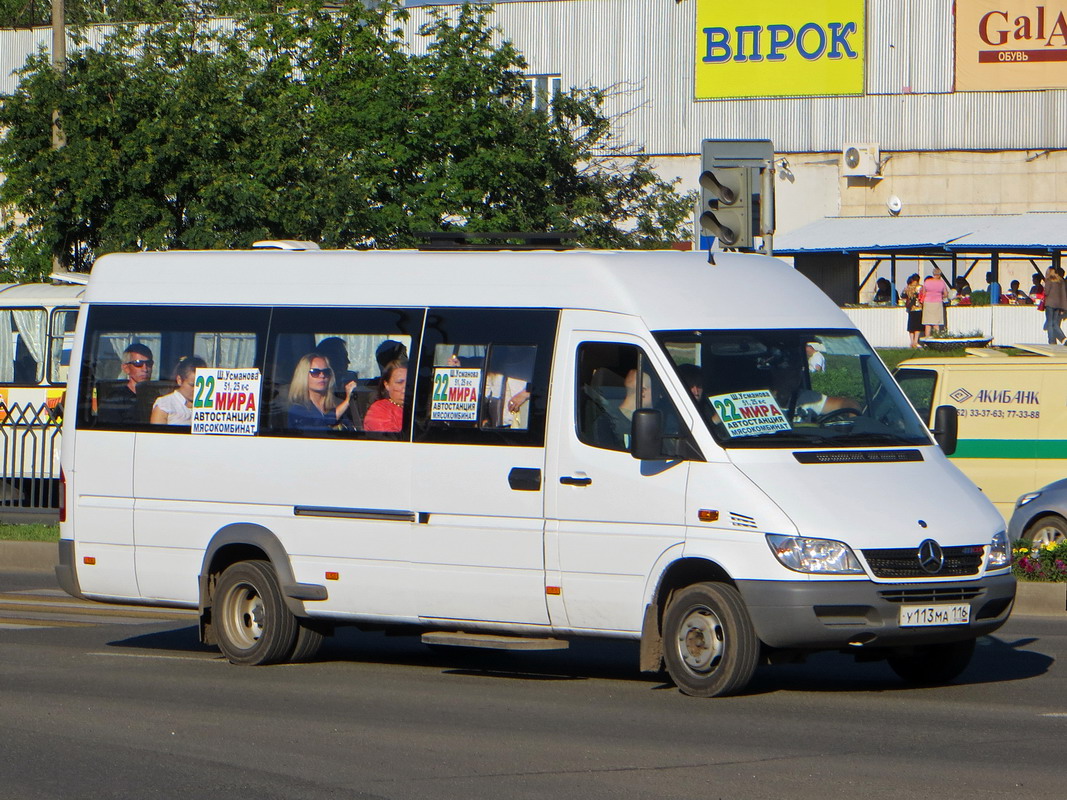 Татарстан, Луидор-223203 (MB Sprinter Classic) № У 113 МА 116