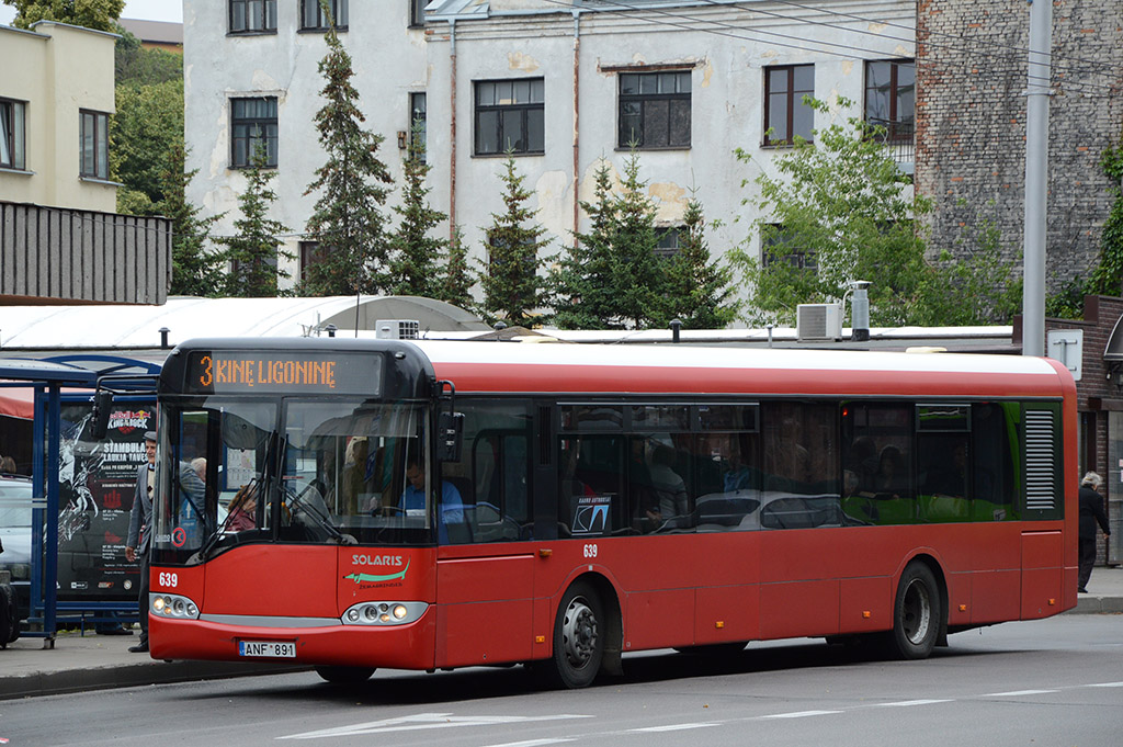 Литва, Solaris Urbino II 12 № 639