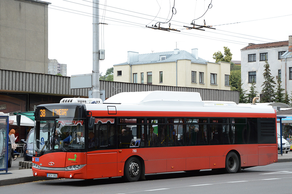 Литва, Solaris Urbino III 12 CNG № 793