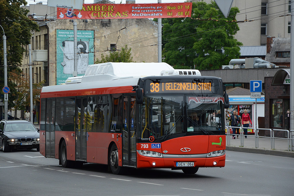 Lithuania, Solaris Urbino III 12 CNG # 793