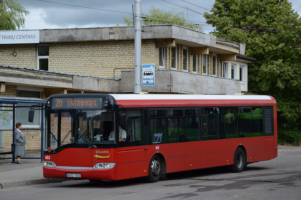 Литва, Solaris Urbino II 12 № 653