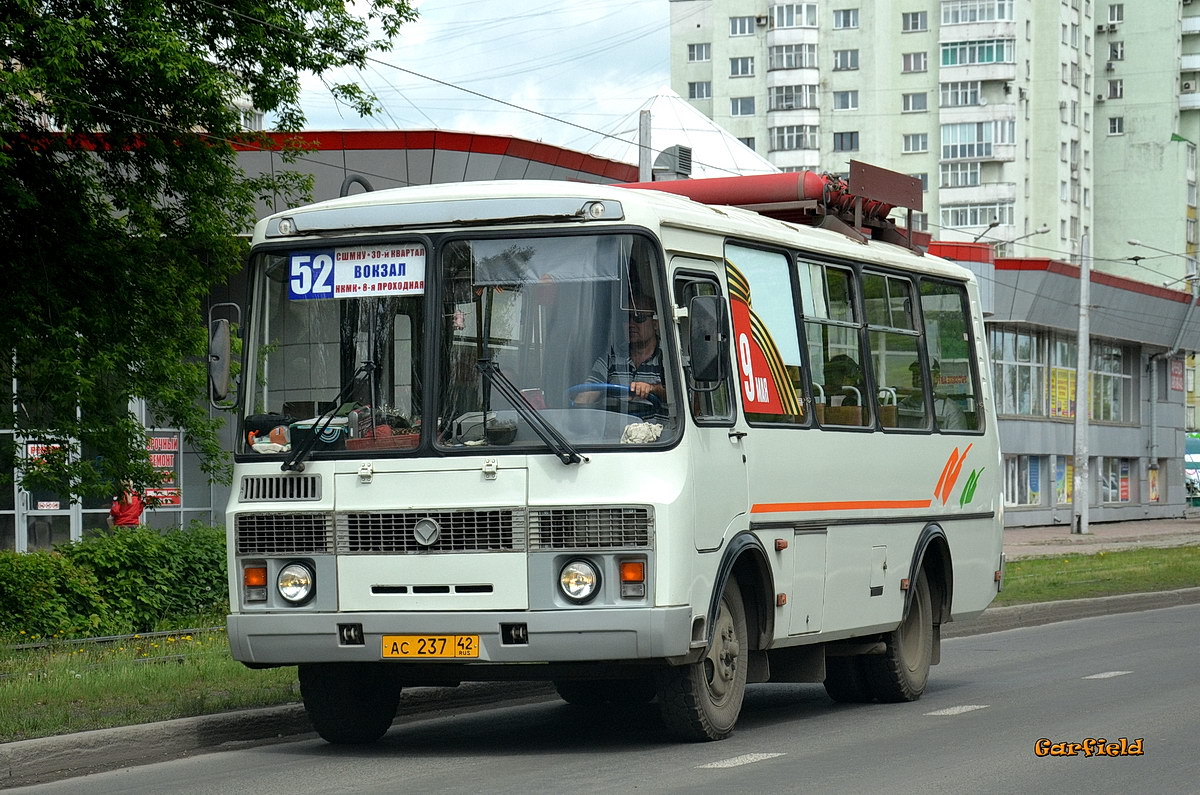 Кемеровская область - Кузбасс, ПАЗ-32054 № АС 237 42