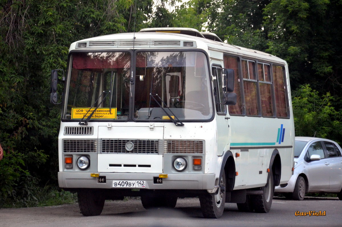 Кемеровская область - Кузбасс, ПАЗ-32053 № В 409 ВУ 142