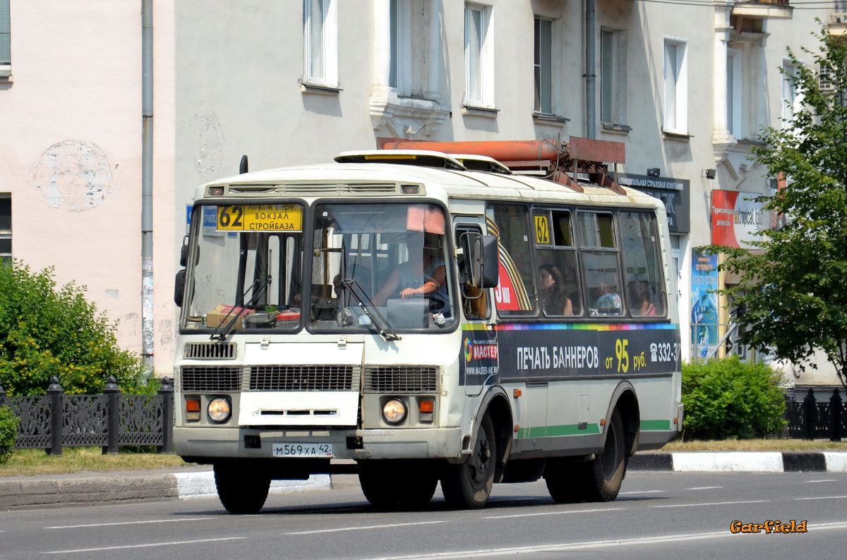 Кемеровская область - Кузбасс, ПАЗ-32054 № М 569 ХА 42