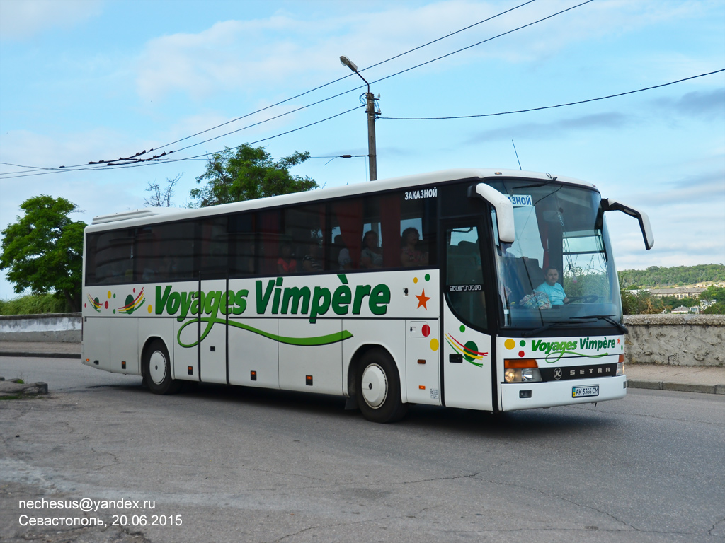 Республика Крым, Setra S315GT-HD № AK 3366 CM