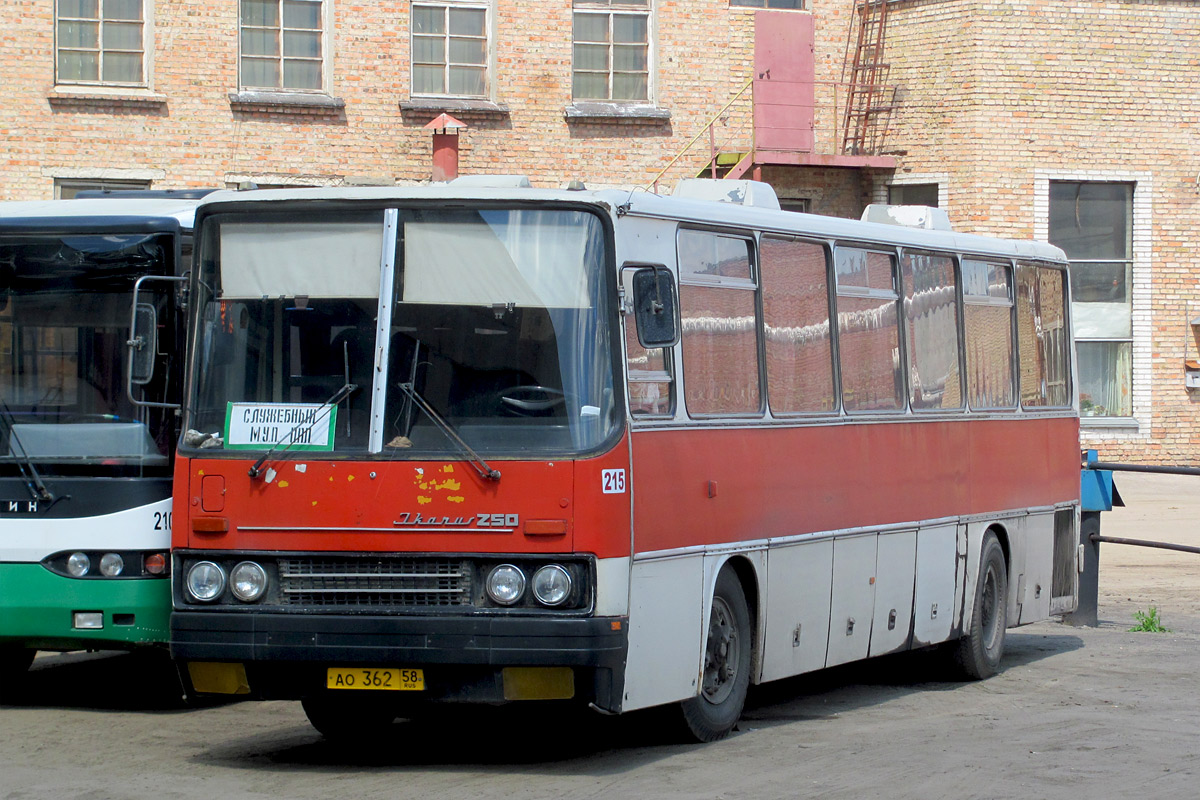 Пензенская область, Ikarus 250.67 № 215