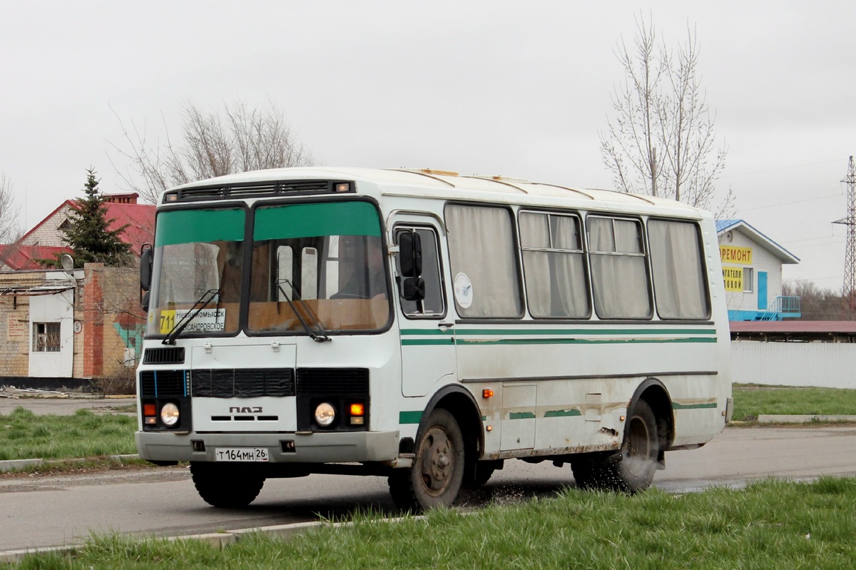 Ставропольский край, ПАЗ-32053 № Т 164 МН 26