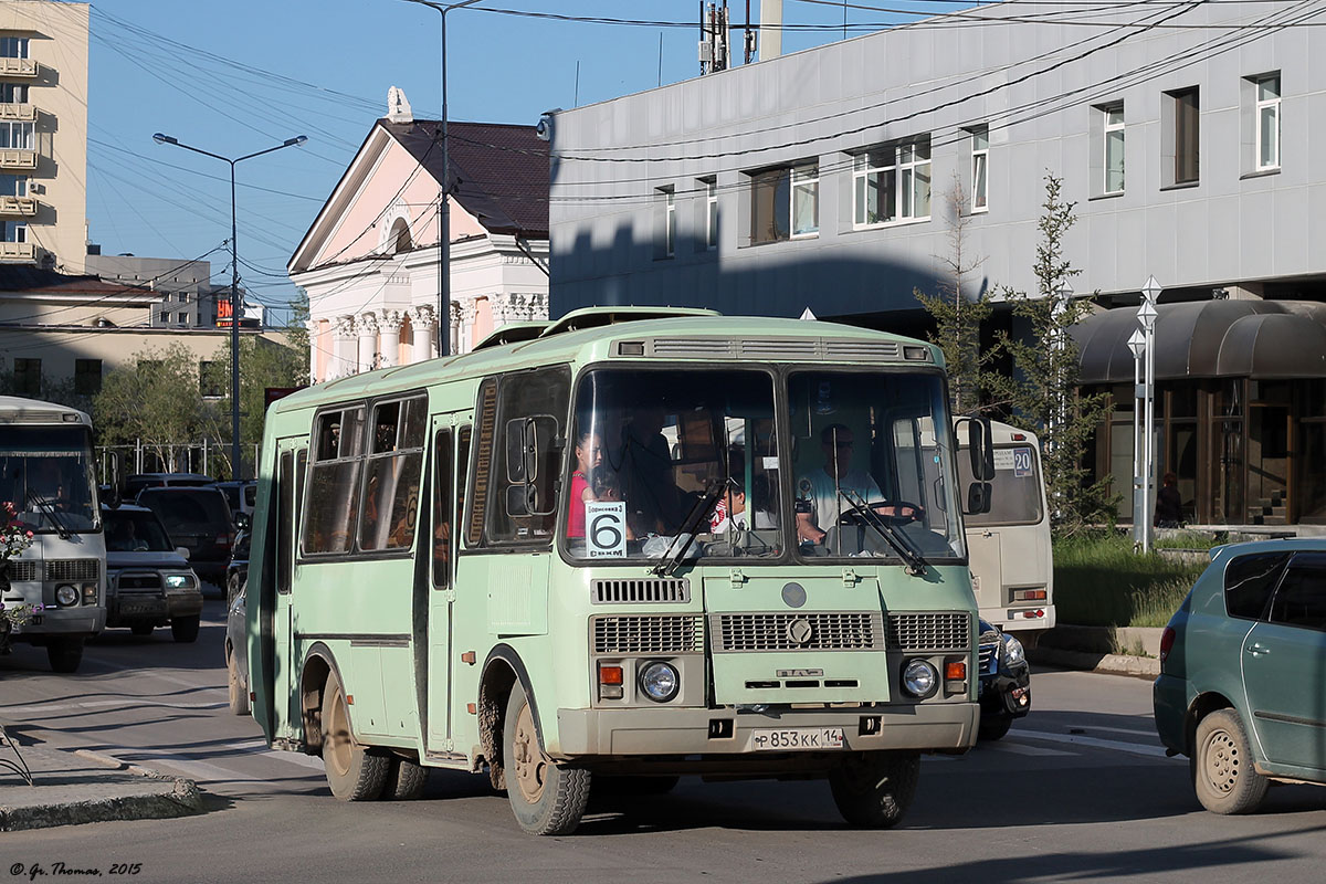 Саха (Якутия), ПАЗ-32054 № Р 853 КК 14