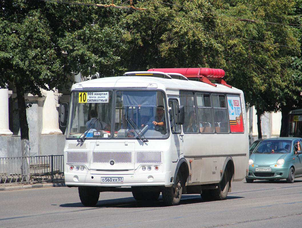 Орловская область, ПАЗ-32054 № О 560 ХХ 57