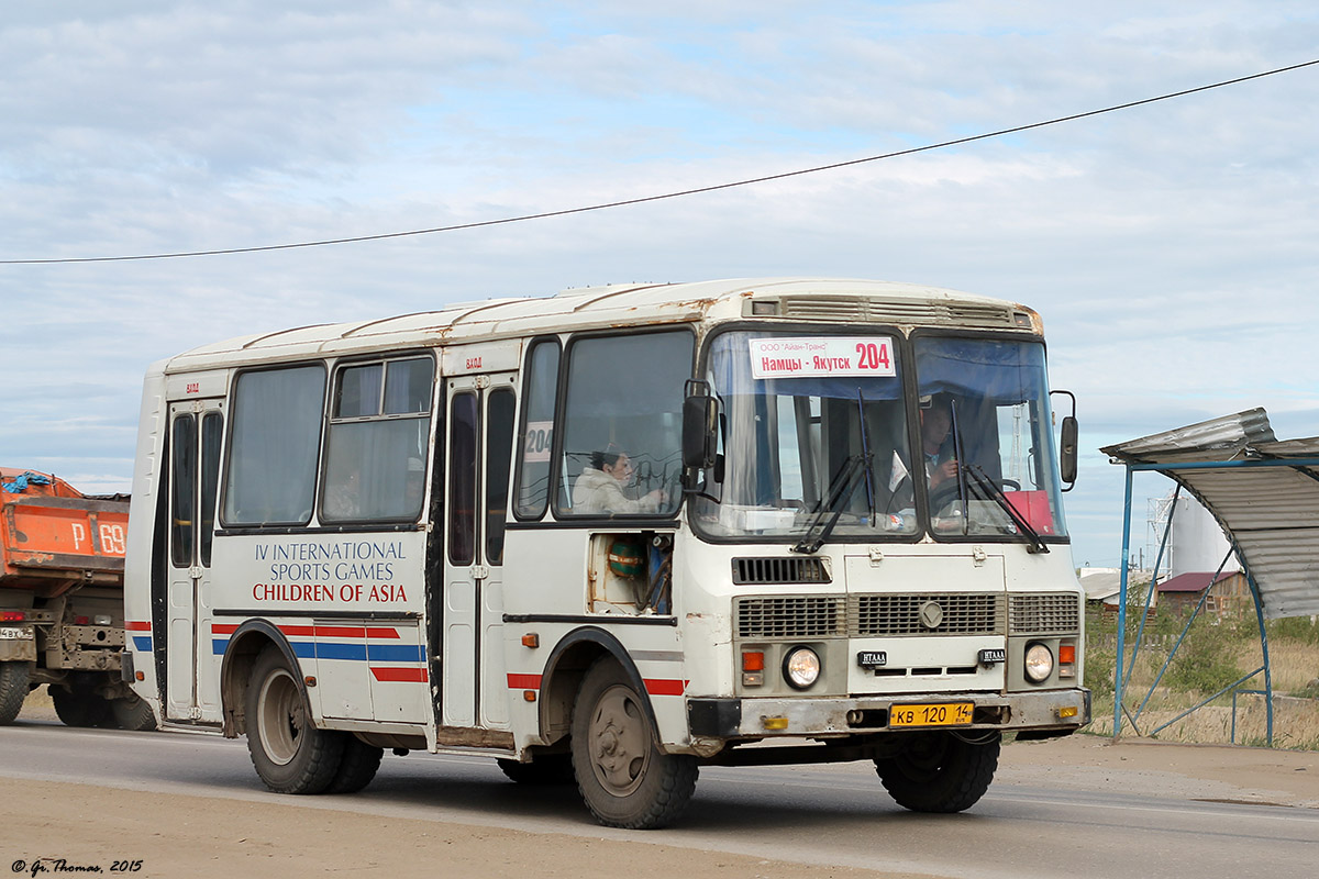 Саха (Якутия), ПАЗ-32054-60 № КВ 120 14